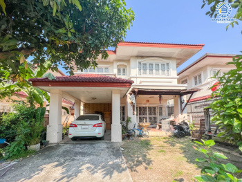 *****บ้านเดี่ยวมือสอง ม.มนชญา4 สายไหม ฟังก์ชันพร้อม 3 ห้องนอน 3 ห้องน้ำ จอดรถได้ 2 คัน เนื้อที่กว้าง 65.1 ตร.ว. บ้านสวยพร้อมเข้าอยู่ แถมฟรี เครื่องปรับอากาศ 1 เครื่อง, แครื่องทำน้ำอุ่น 2 เครื่อง บนทำเลเชื่อมต่อถนนเพิ่มสิน ถนนสุขภิบาล5 ถนนสายไหม ใกล้ทางด่วน ฉลองรัช และรถไฟฟ้า สถานี "สะพานใหม่"